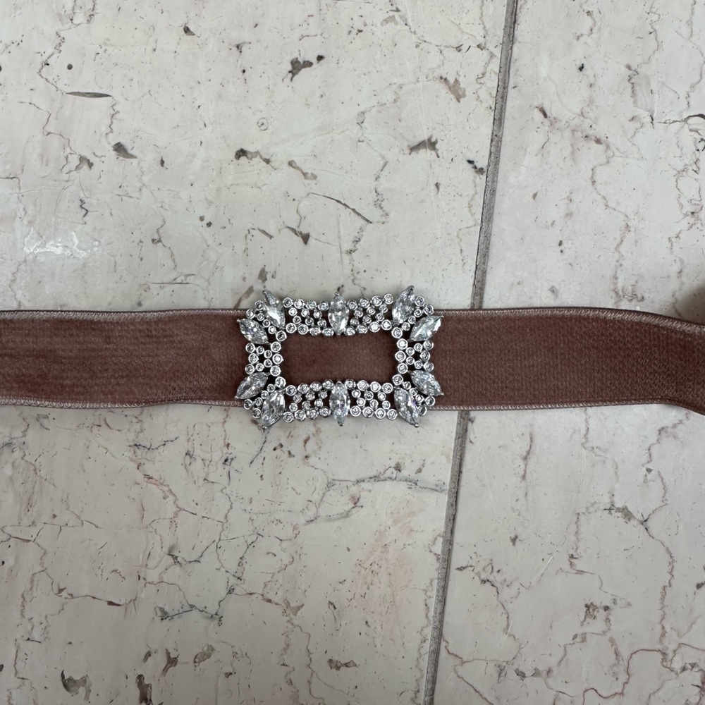 Fallon Jewelry Set of 3 Velvet Choker with Crystal Buckle - Picture 8 of 16